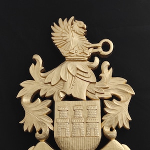 Custom Family Crest Coat of Arms Wooden Shield Plaque personalized home decor Custom Family Sign Wooden Sign wappen Wedding Gift Wappen