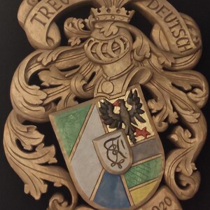 Custom Family Crest Coat of Arms Wooden Shield Plaque personalized home decor Custom Family Sign Wooden Sign wappen Wedding Gift