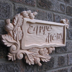 Personalized Gift, Wood Carving Address Sign House Number Housewarming ...