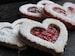 heart shaped  butter cookies, Valentine cookies, hungarian linzer cookies,large sandwich cookies, tea cookies 