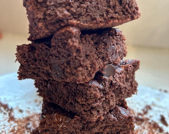 KETO fudgy brownies net carbs:3g!