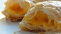 2 dozen /24 cheddar cheese  turnover french biscuit, cheese turnover , authentic french, puff pastry biscuit, auth. cheese chaussons