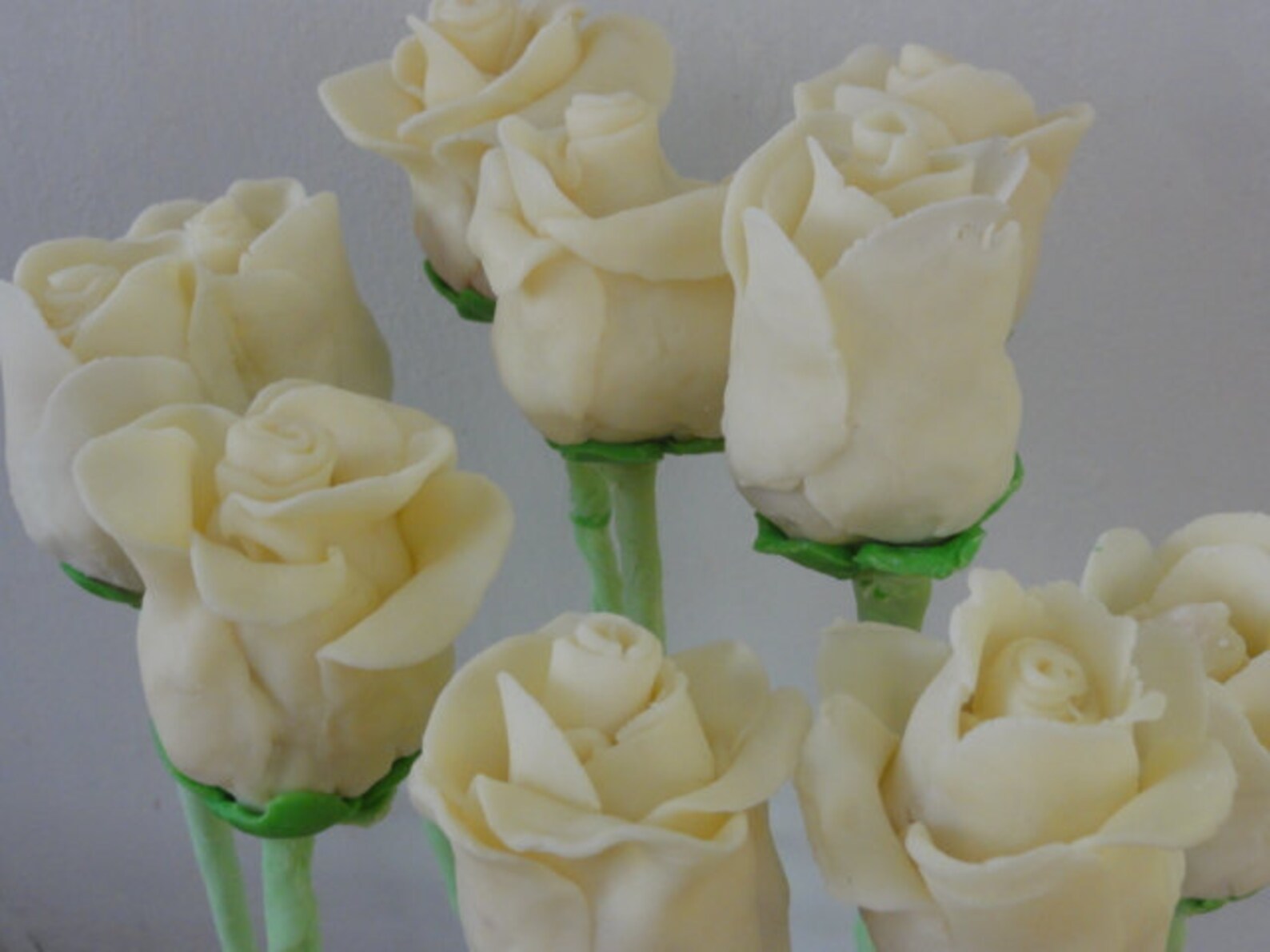 1 Long Stem Chocolate Rose Chocolate Roses Handmade Etsy