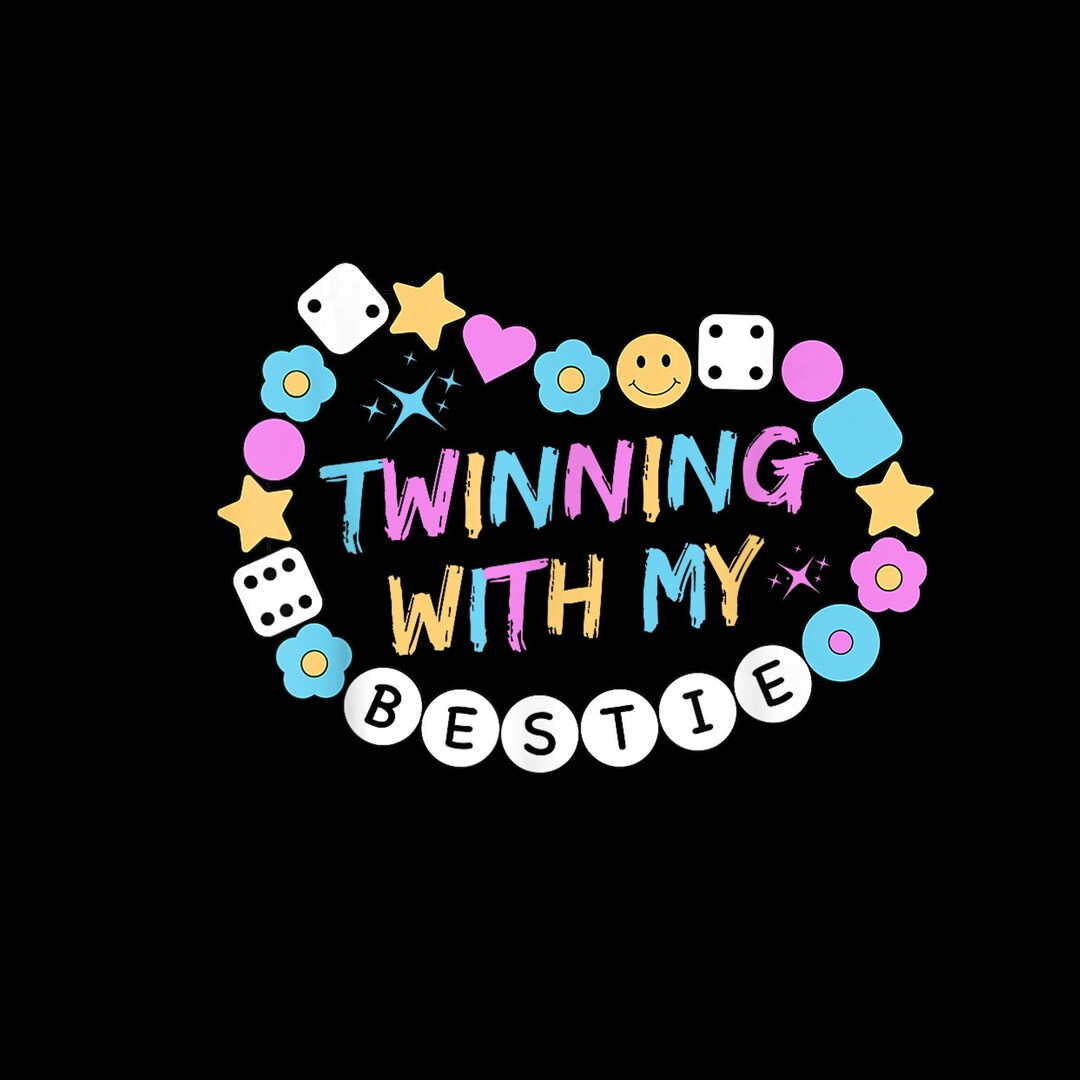 Twin Matching Twins Day Friend Twinning With My Bestie Twin Etsy