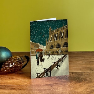 Bath Abtei Weihnachtskarte