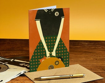 Illustratiekaart Northern Soul Girl