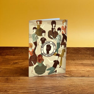 Northern Soul-illustratiekaart 'Keep the Faith'