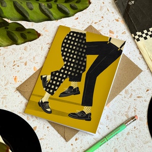 Carte d'illustration ska