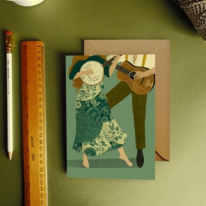 Folk Illustration Card