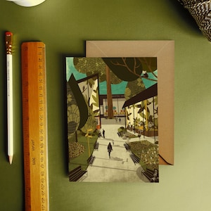 LIMITED EDITION Bristol Zoo Gardens illustratiekaart