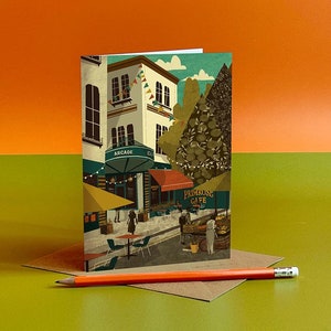 Bristol Clifton Village-illustratiekaart