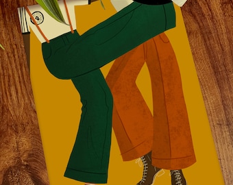 Northern Soul A3 Illustration Print