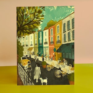 Notting Hill London A3 Print