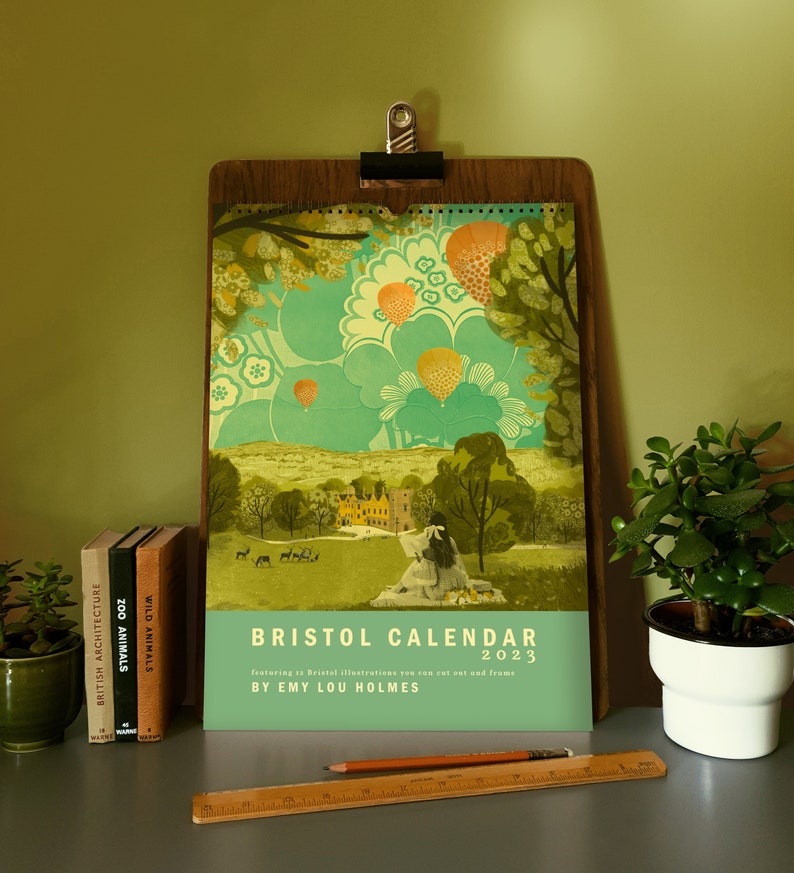 Bristol Calendar 2023 Illustration A3 Bristol Set of 12 A4 Etsy UK