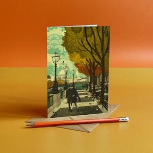 Southbank London-wenskaart