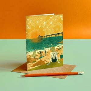 Illustratiekaart Clevedon Beach