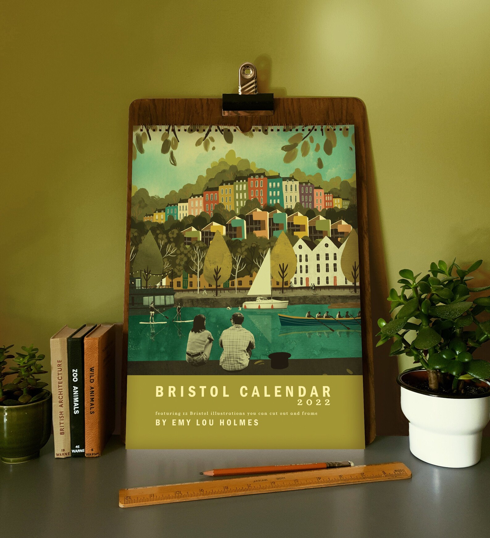 Calendario Bristol 2022 Ilustración A3 | Etsy