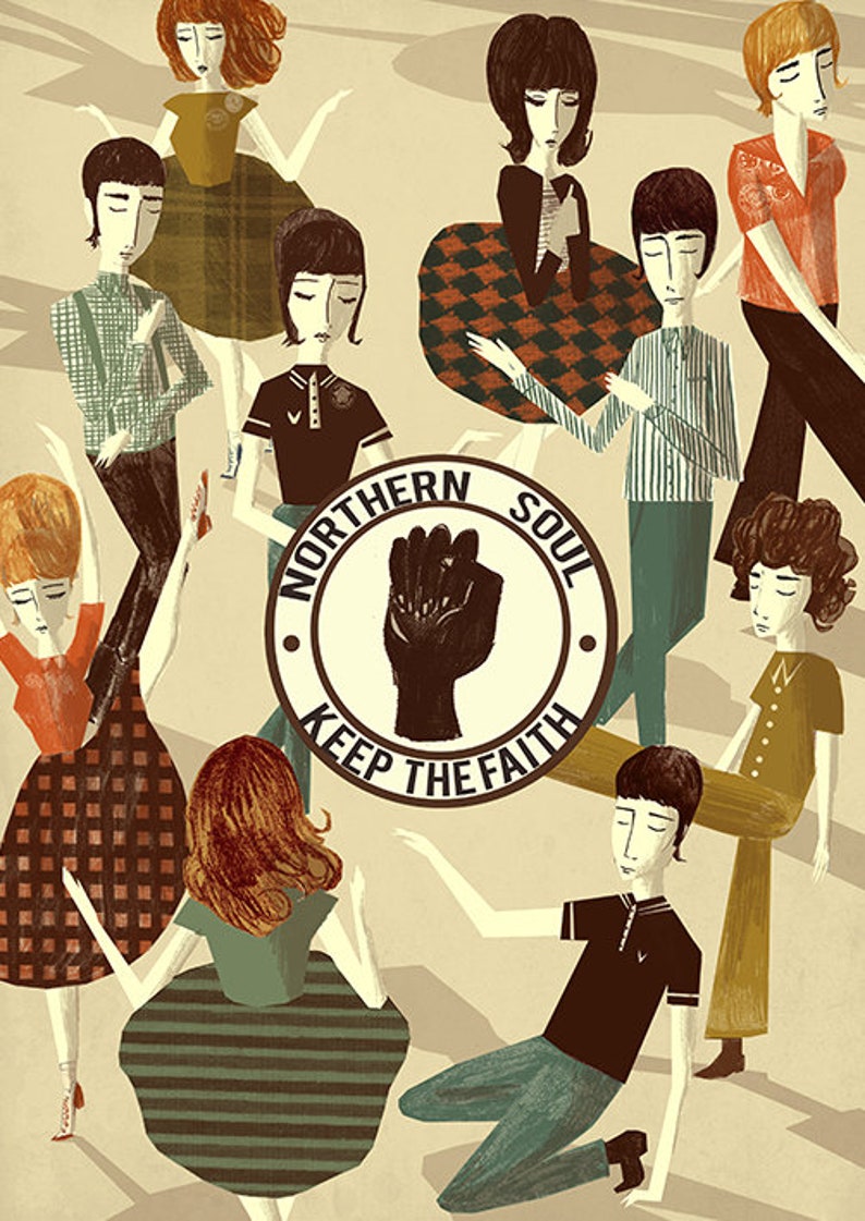 269 Northern Soul Keep The Faith (100mm