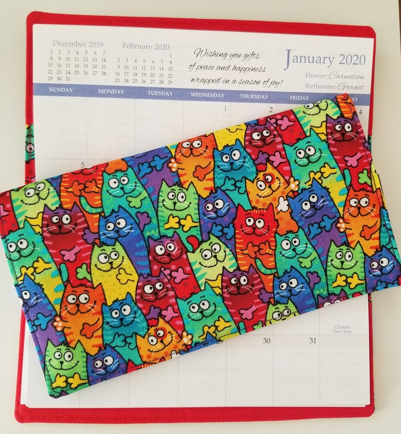 Cotton Fabric 202223 Pocket Calendar & Appointment Book Etsy