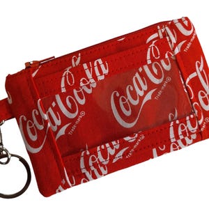 Schlüsseletui aus Baumwollstoff Coca-Cola