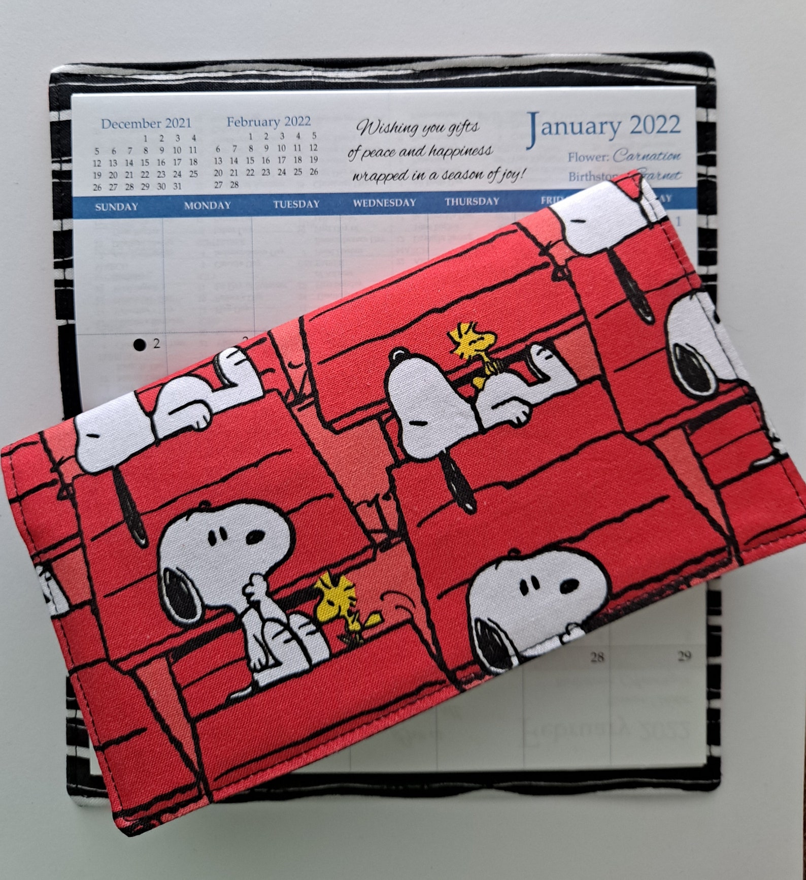 Cotton Fabric 202425 Pocket Calendar Etsy