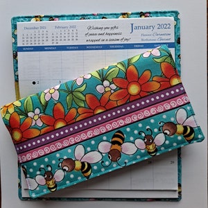 Cotton Fabric 2024-25 Pocket Calendar