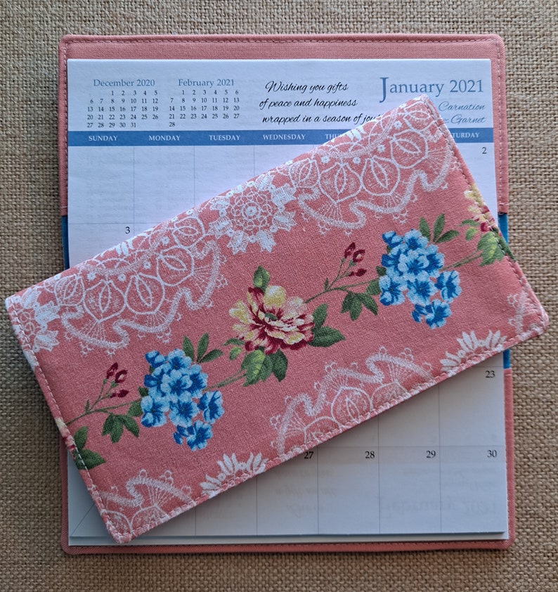 Cotton Fabric 202425 Pocket Calendar Etsy