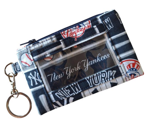 MLB New York Yankees Key Fob ID Pouch Lanyard UK