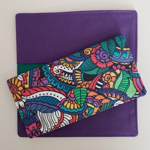 100% Cotton Fabric Checkbook Cover