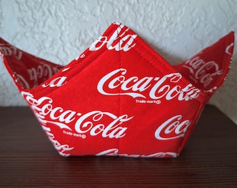 Reversible Coca-Cola Microwave Bowl Holder Pot Holder