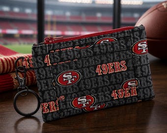 Llavero con cordón para identificación de los San Francisco 49ers de la NFL