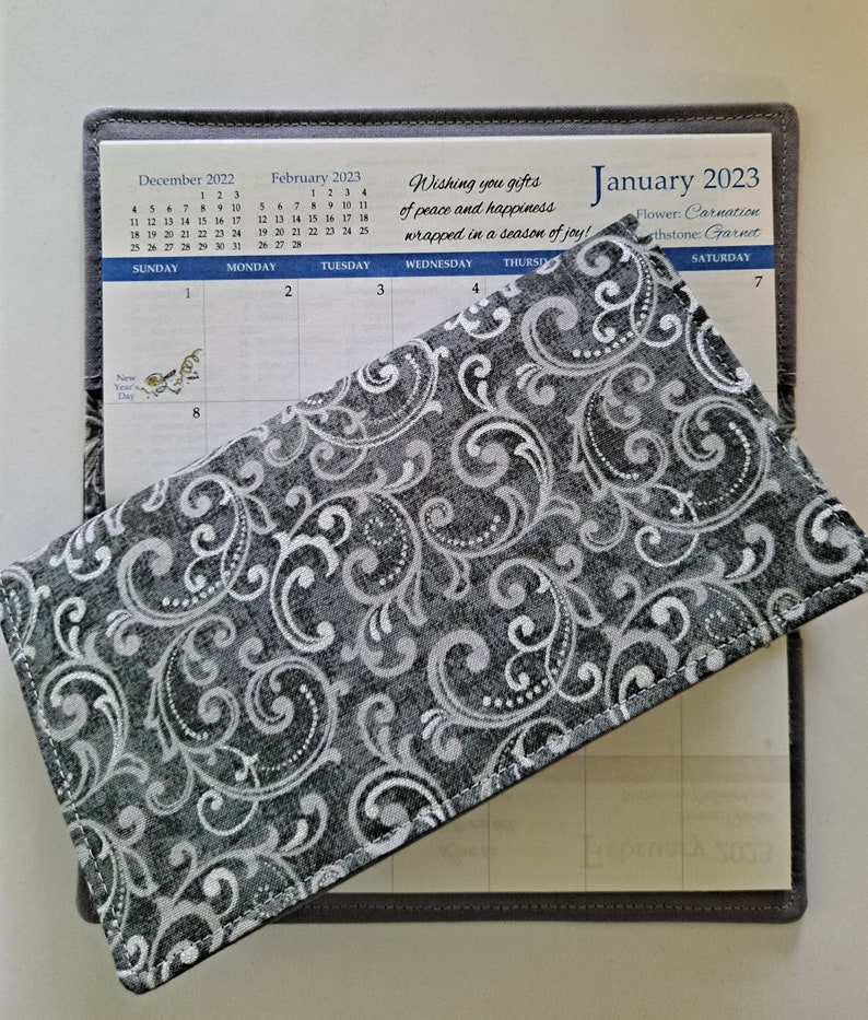 Cotton Fabric 202425 Pocket Calendar Etsy
