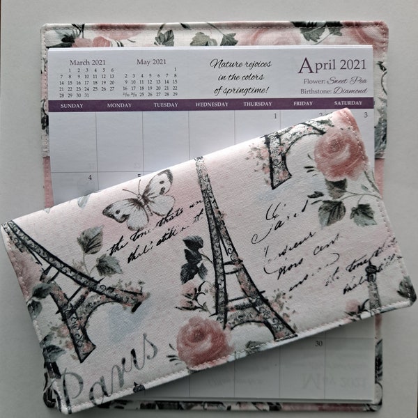 Cotton Fabric 2024-25 Pocket Calendar