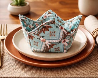 Southwest Reversible Safety Microwave Bowl Holder Pot Holder