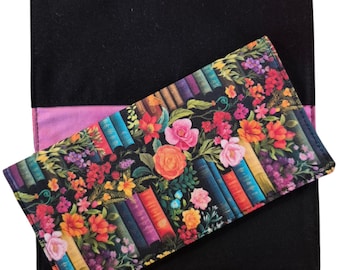 Capa para talão de cheques em tecido 100% algodão