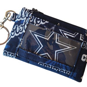 Llavero con cordón para identificación de los Dallas Cowboys de la NFL
