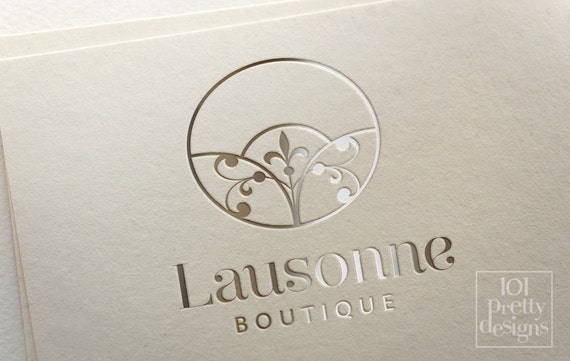 Jewelry logo design premade logo elegant logo graphic design | Etsy