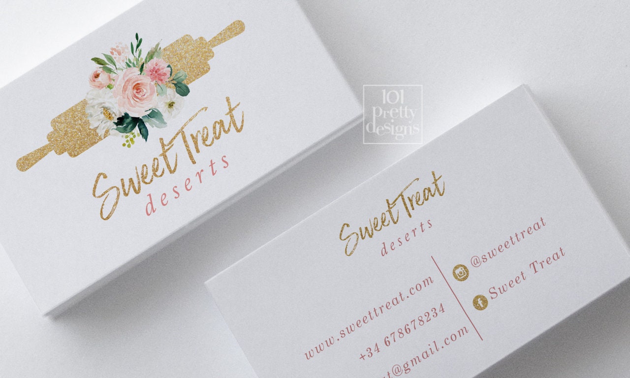 Free Sample Free Printable Bakery Business Card Templates