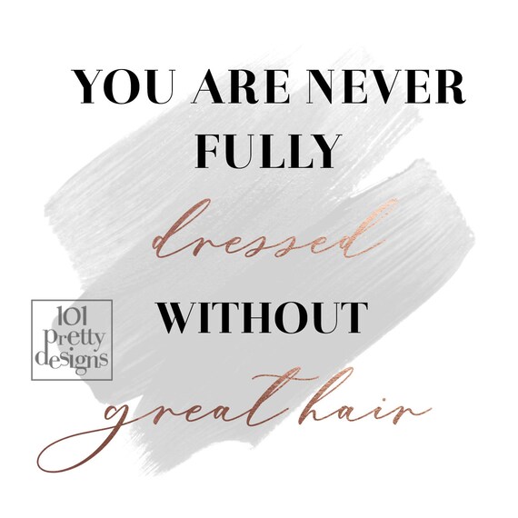 20 Hairdresser Instagram Quotes Hair Social Media Posts Hair Etsy