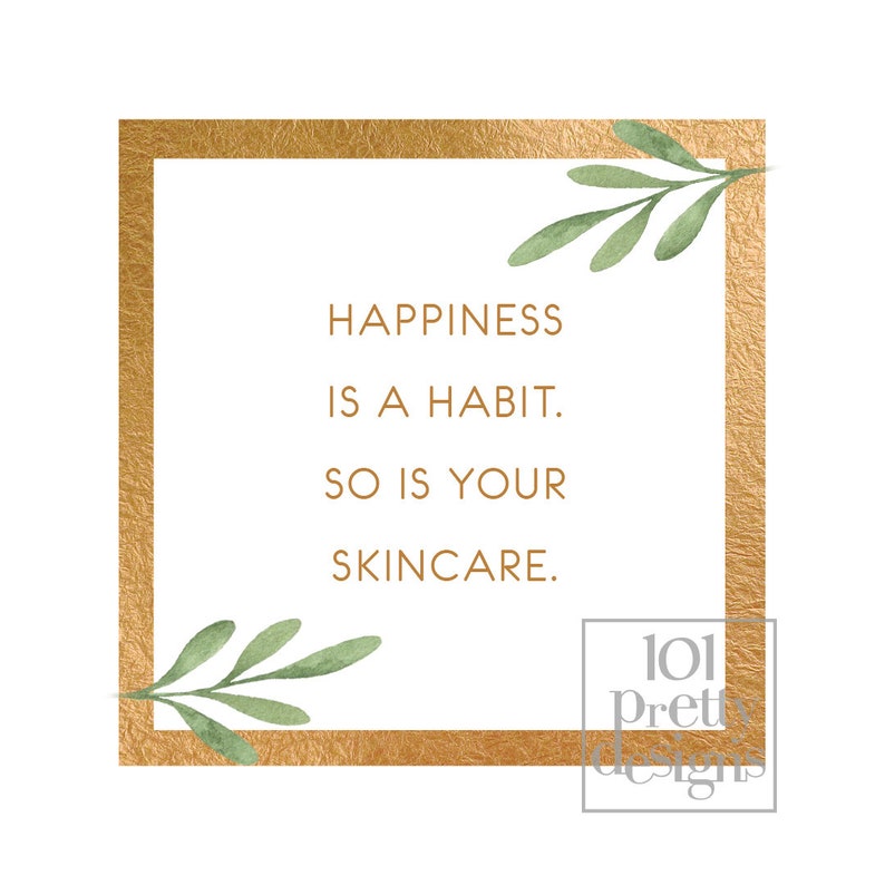 25 skin care instagram quotes esthetician social media posts Etsy