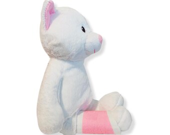 teddy bear with cast on leg