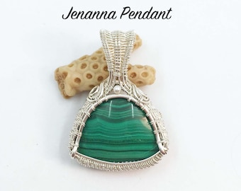 Jenanna Wire Woven Pendant Tutorial