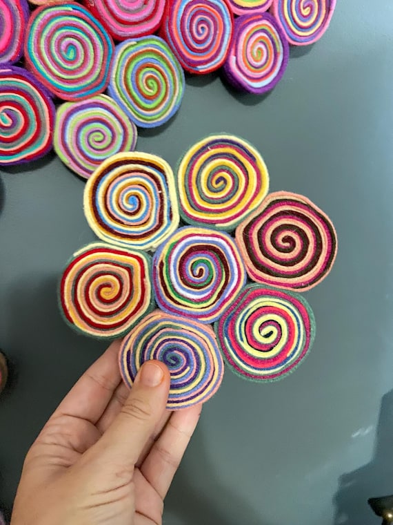 Seven Spiral Acoustic Wall Tile