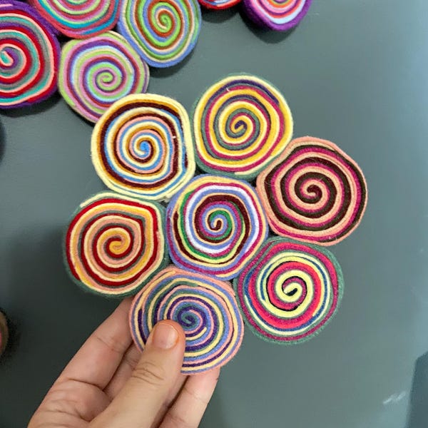 Seven Spiral Acoustic Wall Tile