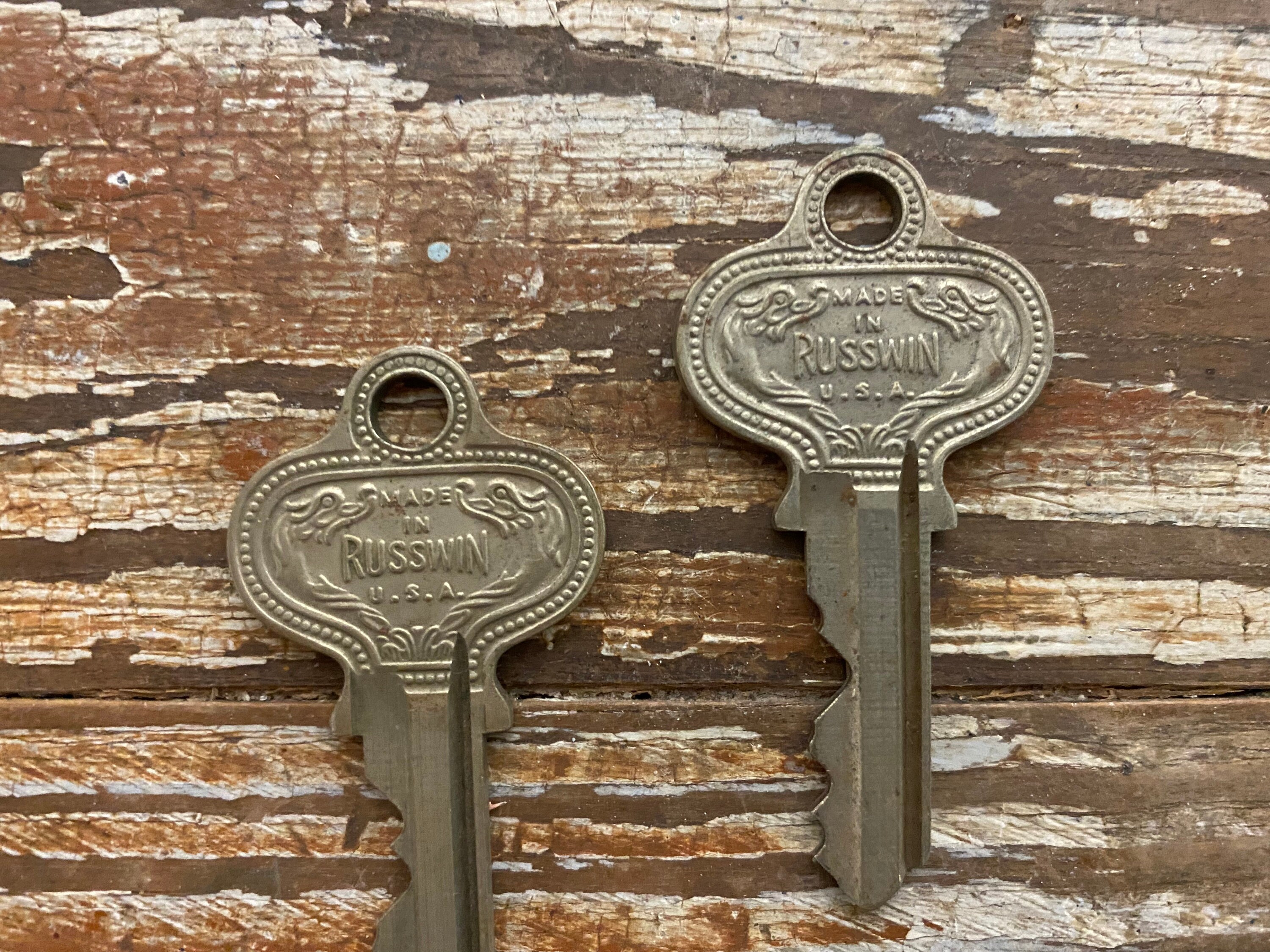 Vintage Keys Lot 6 Pcs. Wholesale Antique Keys for Craft and Decor. Old  Skeleton Keys. Soviet Flat Keys. Russian Metal Keys USSR Original 