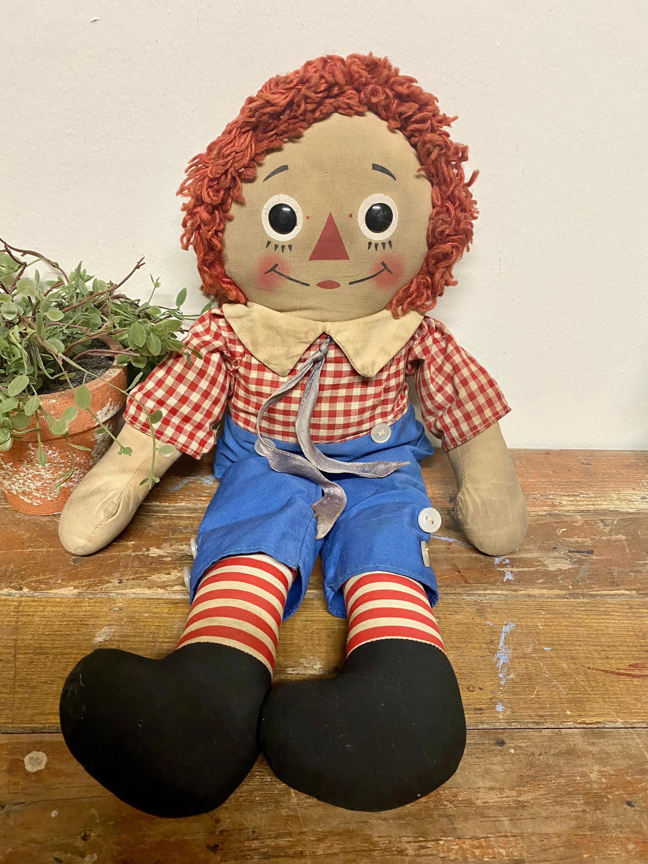 Knickerbocker Raggedy Ann and Andy - Etsy Knickerbocker Raggedy Ann and Andy - Etsy