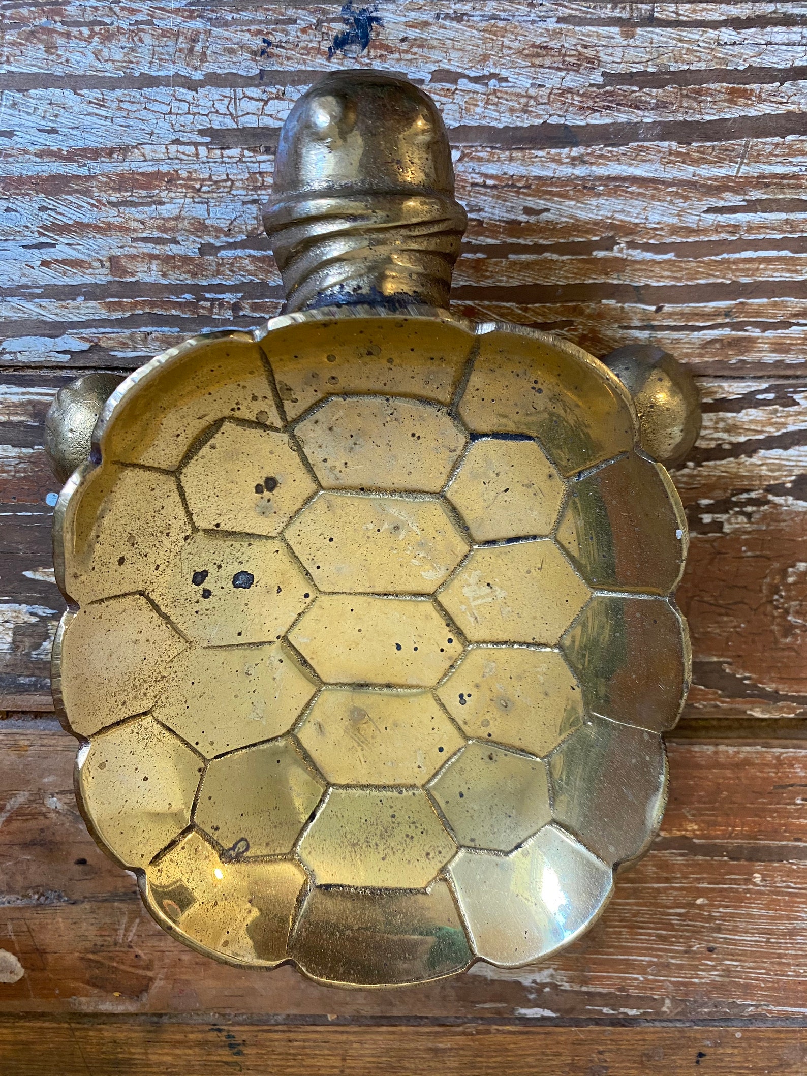 Vintage Brass Turtle Dish...metal. Boho. Retro. Jewelry. Etsy