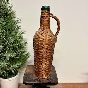 Vintage Wine Demijohn - Etsy