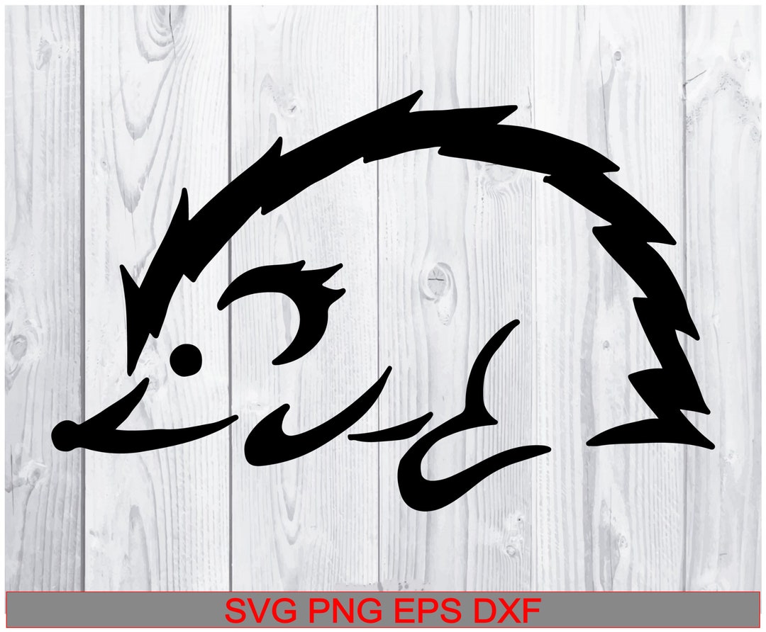 Hedgehog SVG Cut File for Decals, Printers, CNC Routers - Compatible ...