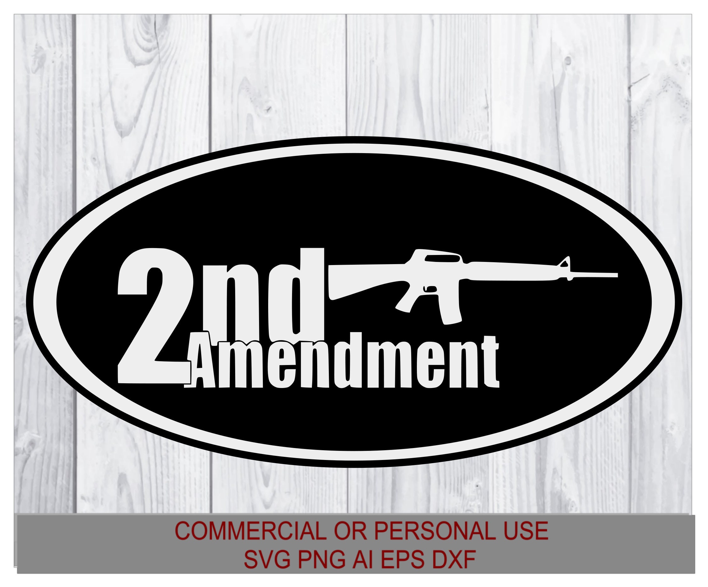 2nd Amendment Svg Design Vector Clipart Cut Files For - vrogue.co